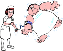 Patient et infirmière